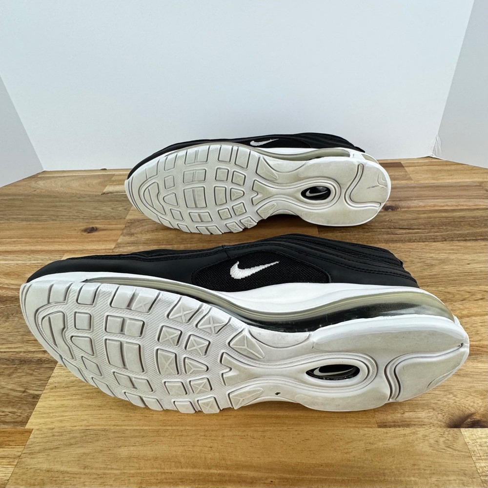 Nike Air Max 97 Black with White Accents - Picture 7 of 9